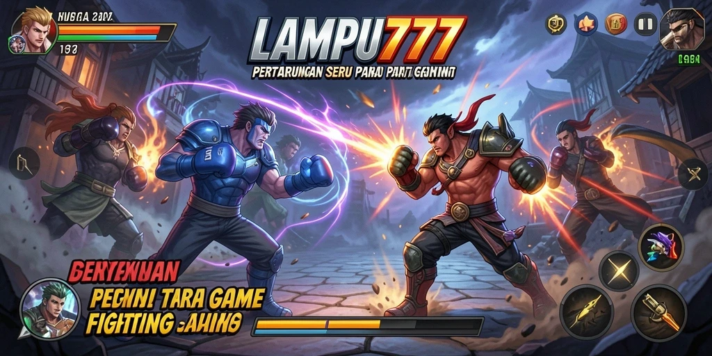 Tampilan gameplay LAMPU777 yang seru dan mendebarkan dalam pertarungan Fighting.