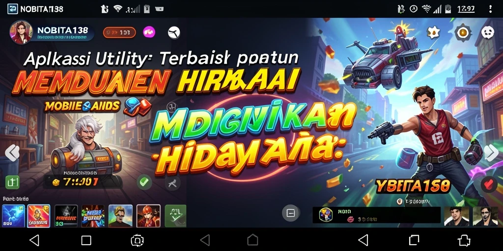Tampilan antarmuka NOBITA138 yang intuitif dan ramah pengguna.