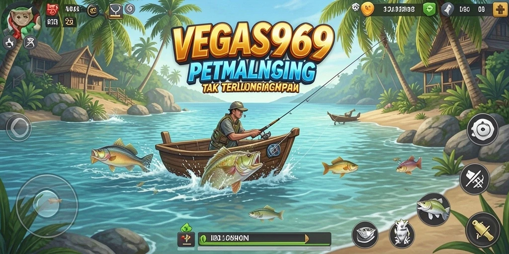 Gameplay memancing yang seru dan penuh warna di VEGAS969.